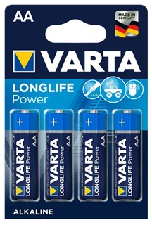 Батарейки Varta Longlife Power AA бл. 4