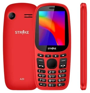 Сотовый телефон Strike A20 красный