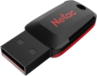 Флеш-накопитель Netac U197 32 ГБ, USB 2.0, черный (NT03U197N-032G-20BK) 