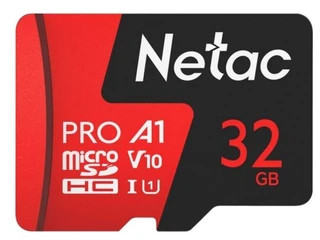 Карта памяти microSDXC Netac P500 Extreme Pro 32GB (NT02P500PRO-032G-S) 