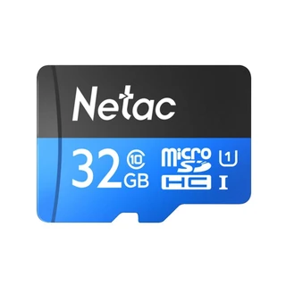 Карта памяти microSDHC Netac P500 Standard 32GB + SD adapter (NT02P500STN-032G-R) 