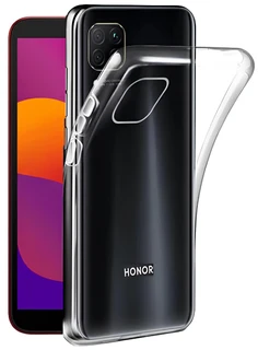 Накладка DF для Honor 9S/ Huawei Y5p, прозрачный 