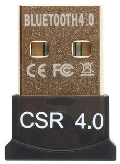 Адаптер USB Gembird, BTD-MINI5 Bluetooth 4.0 50м черный 