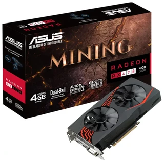 Видеокарта ASUS Radeon RX 470 Mining 4GB (MINING-RX470-4G-LED) 