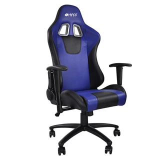 Игровое кресло Hiper HGS-104 чёрно-синее 