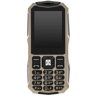 Сотовый телефон Vertex K213 песочный/металл 