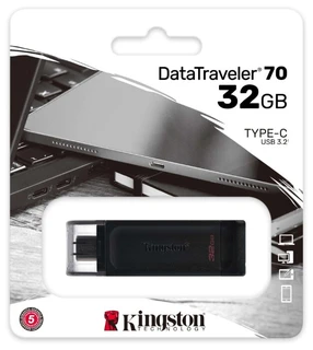 Флеш накопитель Kingston DataTraveler 70 32GB (DT7032GB/32GB) 
