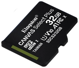 Карта памяти microSDHC Kingston Canvas Select Plus 32GB (SDCS2/32GBSP) 