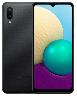 Смартфон 6.5" Samsung Galaxy A02 2/32GB Black (SM-A022) 