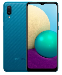 Смартфон 6.5" Samsung Galaxy A02 2/32GB Blue 