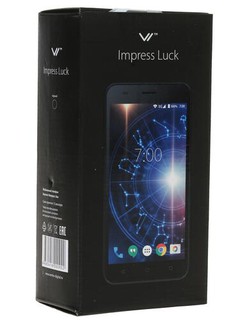 Купить Смартфон 5.0" Vertex Impress Luck L100 (3G) 1/8GB Black / Народный дискаунтер ЦЕНАЛОМ