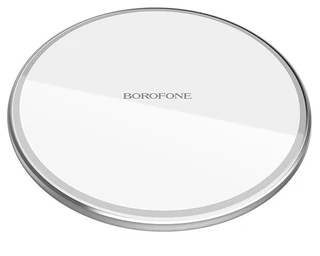 Беспроводное зарядное устройство Borofone BQ3 Silver 