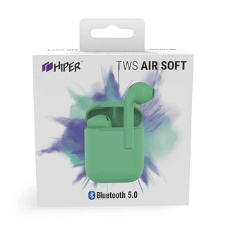 Наушники TWS Hiper TWS AIR Soft Green 