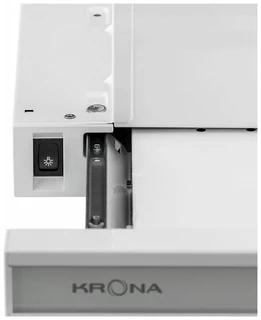 Встраиваемая вытяжка KRONA Kamilla Sensor 600 Glass White 