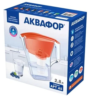 Фильтр для воды АКВАФОР Арт А5 2.8 л коралл 