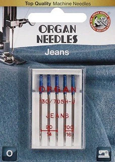 Иглы джинсовые ORGAN 5/90-100 Blister