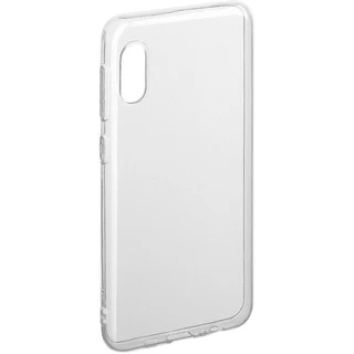 Чехол DF sCase-118 для Samsung Galaxy A02, силиконовый, прозрачный