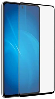 Защитное стекло DF sColor-116 black для Samsung Galaxy A52 