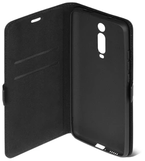 Чехол-книжка DF xiFlip-67 (black) для Xiaomi Redmi 9T, черный 