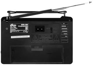 Радиоприемник Ritmix RPR-190, черный 