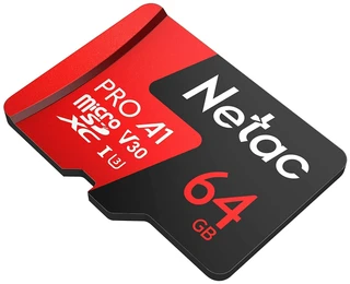 Карта памяти Netac P500 Extreme Pro 64GB 