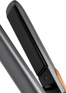 Выпрямитель для волос Polaris PHSS 2098TTi Tourmaline PROF, черный/золотой 