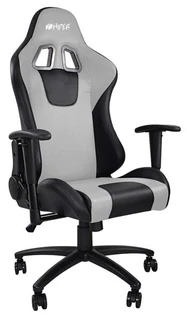 Игровое кресло HIPER HGS-104 чёрно-серое 