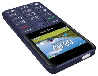 Сотовый телефон Philips Xenium E207 синий 