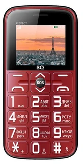 Сотовый телефон BQ-1851 Respect красный