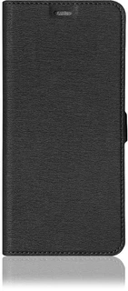 Чехол-книжка DF для Realme C21, черный 