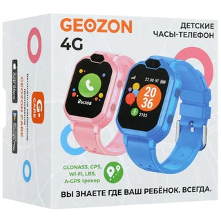 Смарт-часы Geozon 4G розовый 