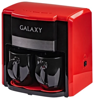 Кофеварка Galaxy GL 0708 красный 