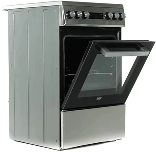 Стеклокерамическая плита Beko FSM57300GX, серебристый 
