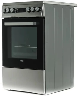 Стеклокерамическая плита Beko FSM57300GX, серебристый 
