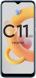 Смартфон 6.52" Realme C11 2021 2/32GB Lake Blue 