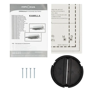 Встраиваемая вытяжка KRONA Kamilla 450 Black 