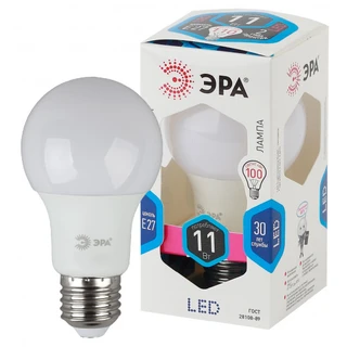 Лампа светодиодная ЭРА LED A60-11W-840-E27 