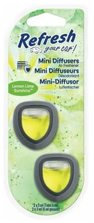Автомобильный ароматизатор Refresh Your Car Солнечный Лимон/Лайм, 2 шт