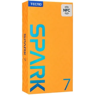Смартфон 6.52" TECNO Spark 7 4/64GB Magnet Black 