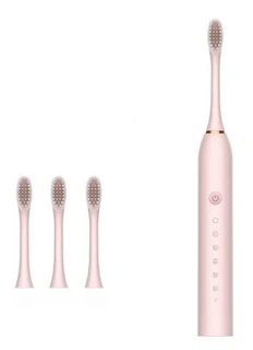 Электрическая зубная щетка Sonic Toothbrush Smarter X-3 светло-розовый 