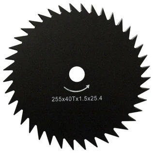 Диск (лезвие) для триммеров Huter GTD-40T, 255 мм, 1 шт 