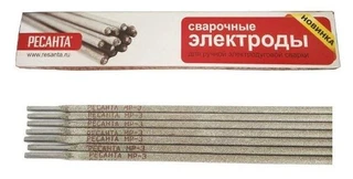 Электроды РЕСАНТА МР-3 Ф2.5 2.5 мм, пачка 3 кг 