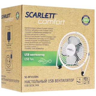 Вентилятор настольный Scarlett SC-DF111S94 