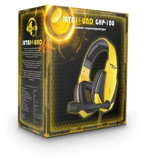 Гарнитура игровая PANTEON GHP-100 черный/желтый 