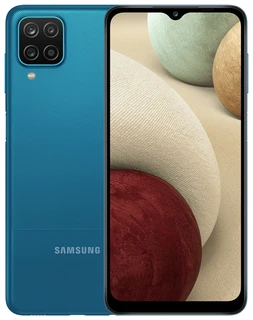 Смартфон 6.5" Samsung Galaxy A12 4/64GB Blue (SM-A127) 