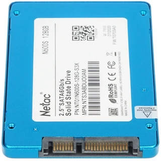 SSD накопитель 2.5" Netac N600S 128Gb 