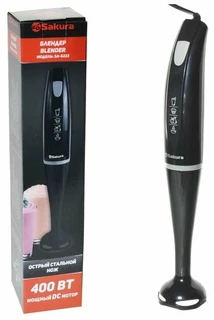 Блендер Sakura SA-6223BK, черный/серый 