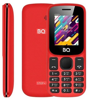 Сотовый телефон BQ 1848 Step+ красный/черный