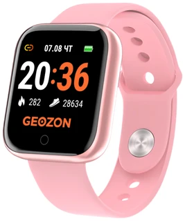 Смарт-часы GEOZON Sprinter розовый 