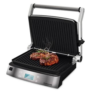 Электрогриль Brayer BR2006, серебристый 